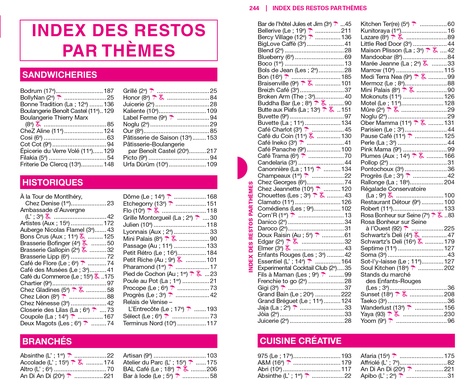 Restos et bistros de Paris  Edition 2019-2020