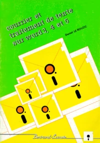 Courrier Et Traitement De Texte Sur Word 3, 4 Et 5