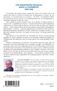 Les assistantes sociales dans la tourmente 1939-1946