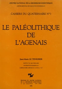 Le Paléolithique de l'Agenais