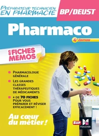 Pharmacologie en fiches mémos