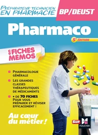 Pharmacologie en fiches mémos