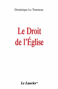Le droit de l'Eglise
