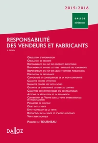 Responsabilité des vendeurs et fabricants