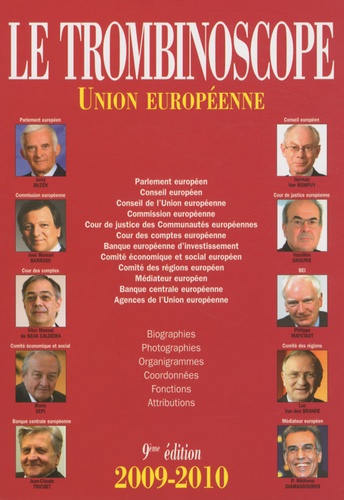  Le Trombinoscope - Le Trombinoscope 2009-2010 - Union européenne.