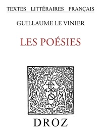 Le vinier Guillaume - Les Poésies - Seconde édition revue et corrigée.