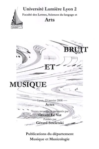 Bruit et musique