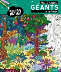 Livre téléchargeur pour Android Mes 2 posters géants à colorier Merveilleuse nature par Léa Fabre