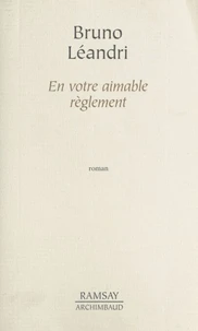 En votre aimable règlement