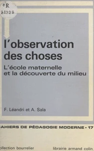 L'observation des choses