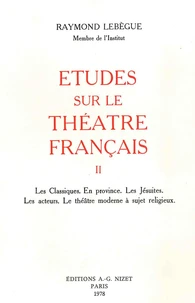 Études sur le théâtre français, T2