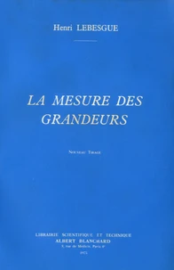 La mesure des grandeurs