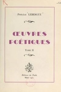 Œuvres poétiques (2)