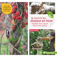 Je nourris les oiseaux en hiver