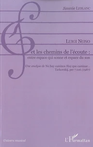 Luigi nono et les chemins de l'écoute : entre espace qui sonne et espace du son