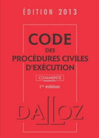 Code des procédures civiles d'exécution