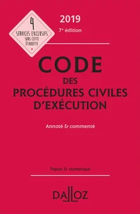 Code des procédures civiles d'exécution