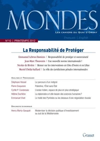 Mondes nº10 Les Cahiers du Quai d'Orsay