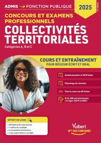 Collectivités territoriales, Concours et examens professionnels, Catégories A, B et C