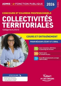 Collectivités territoriales, Concours et examens professionnels, Catégories A, B et C
