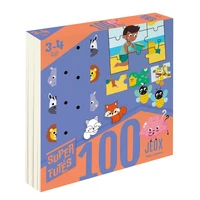 Super Futés 100 jeux 3-4 ans