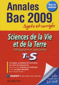 Sciences de la Vie et de la Terre Obligatoire et spécialité Tle S