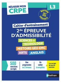 2de épreuve écrite d'admissibilité