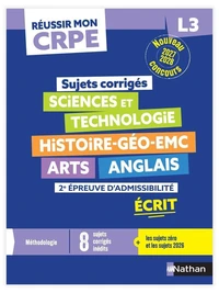Seconde épreuve d'admissibilité L3 écrit