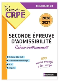 Seconde épreuve d'admissibilité