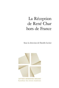 La réception de René Char hors de France