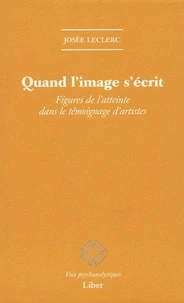 Quand l'image s'écrit