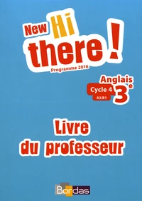 Anglais 3e A2/B1 New Hi there!