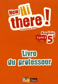 Anglais 5e A1/A2 New Hi there!