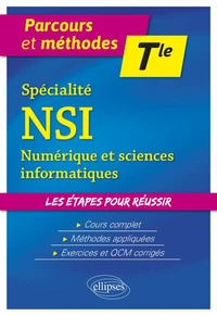 Numérique et sciences informatiques Tle spécialité NSI