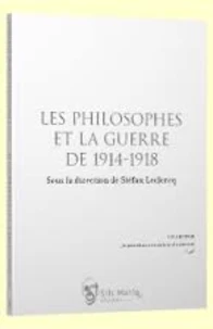 Les philosophes et la guerre de 1914-1918