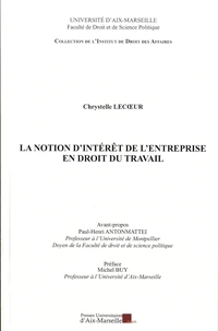 La notion d'intérêt de l'entreprise en droit du travail