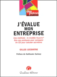 J'évalue mon entreprise