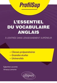 L'essentiel du vocabulaire anglais