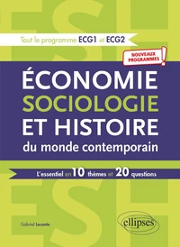 Economie, sociologie et histoire du monde contemporain