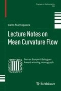 Lecture Notes on Mean Curvature Flow.