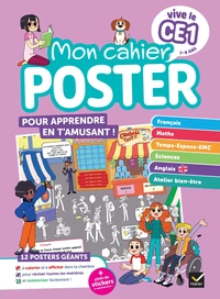 Mon cahier poster Vive le CE1 !