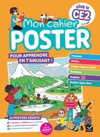 Mon cahier poster Vive le CE2
