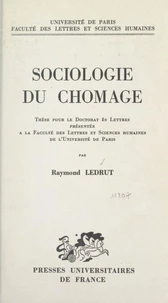 Sociologie du chômage