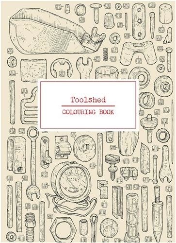 Lee Phillips - Toolshed colouring book.