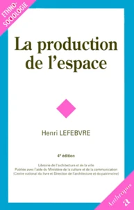 La production de l'espace