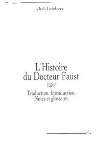 L'Histoire du Docteur Faust