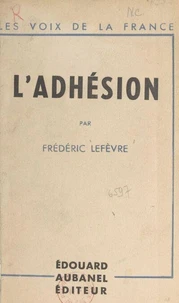 L'adhésion