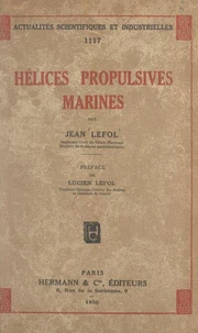 Hélices propulsives marines
