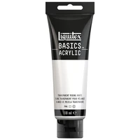 Acrylique liquitex basics - blanc pour mel - 118ml