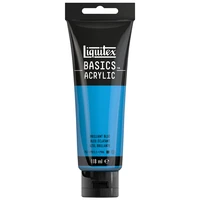 Acrylique liquitex basics - bleu brillant - 118ml